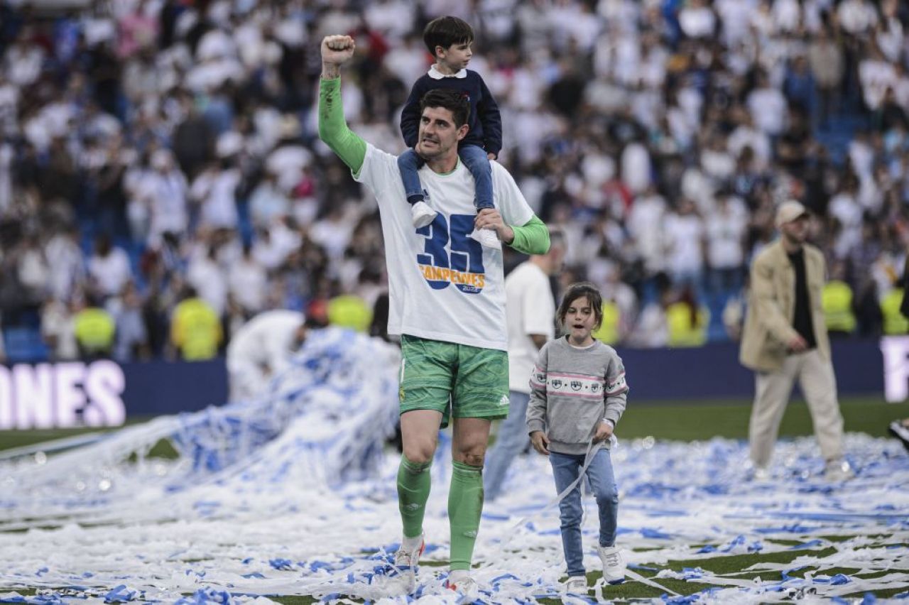 „Unii au sărbătorit după El Clasico ca și când au câștigat titlul!” Thibaut Courtois, ironii la adresa Barcelonei după ce Real a devenit campioană _1