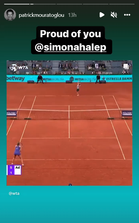 Mouratoglou: „Sunt mândru de tine, Simona!” Halep a devenit principala favorită la câștigarea turneului WTA 1000 de la Madrid_16