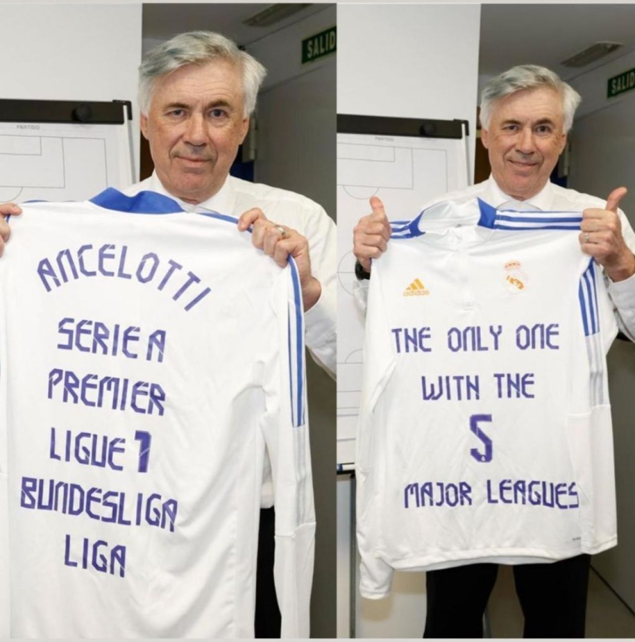 Don Carlo s-a dezlănțuit după ce Real Madrid a câștigat campionatul! Imagini unice cu antrenorul italian _4
