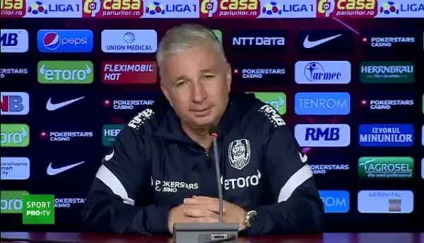 „Echipa noastră nu e în formă!” Dan Petrescu, fără rețineri la conferință: „Dribla de parcă era în curtea școlii! Sali a driblat câte 7!”