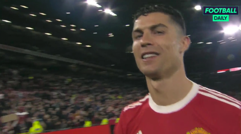 Reacția lui Cristiano Ronaldo după ce ar fi transmis fanilor lui Manchester United: 