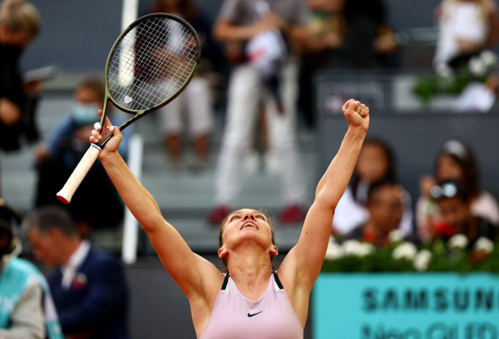 Una din zilele care se cer uitate: Simona Halep, învinsă clar de Ons Jabeur, în sferturi la Madrid. Primul eșec sub comanda lui Mouratoglou_2