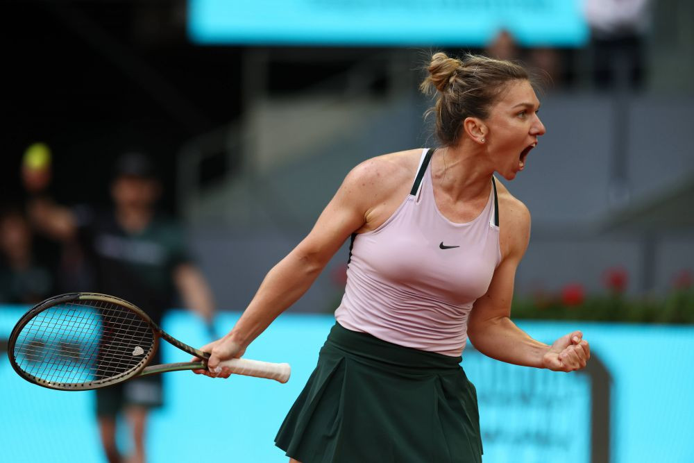 Una din zilele care se cer uitate: Simona Halep, învinsă clar de Ons Jabeur, în sferturi la Madrid. Primul eșec sub comanda lui Mouratoglou_13
