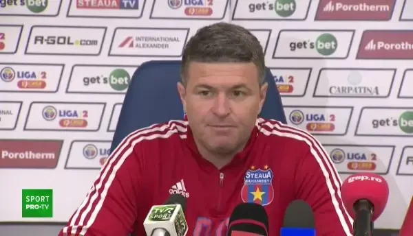 Daniel Oprița, după CSA Steaua - U Cluj 0-2