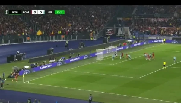 AS Roma - Leicester 1-0: Gol Tammy Abraham