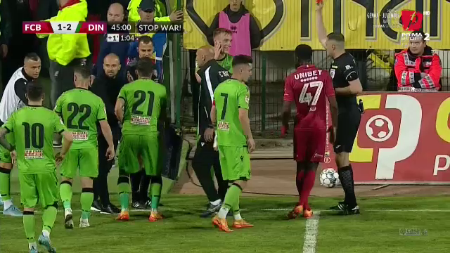 Balthazar Pierret, înger și demon pentru Dinamo! A reușit o dublă, dar a fost eliminat după o gafă rar văzută_2