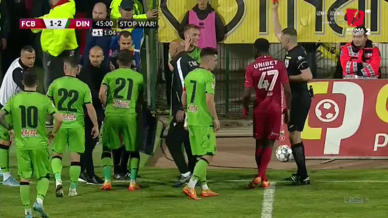 Balthazar Pierret, înger și demon pentru Dinamo! A reușit o dublă, dar a fost eliminat după o gafă rar văzută_2