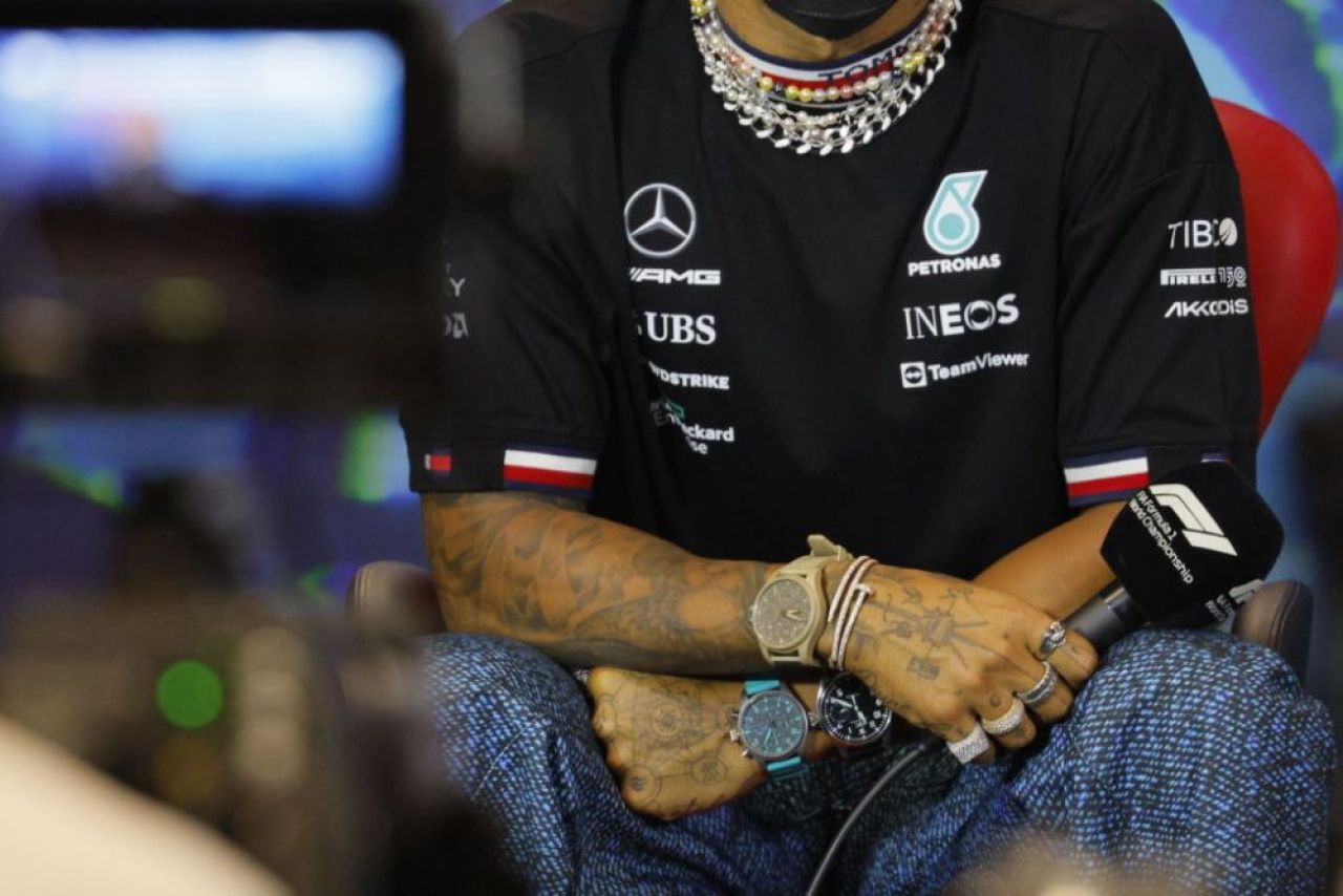 Hamilton s-a afișat cu trei ceasuri de lux și plin de diamante! Metoda pilotului de Formula 1 de a protesta și ce l-a nemulțumit _9