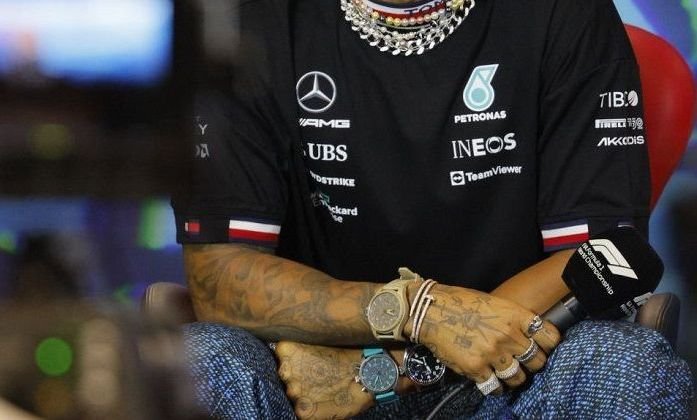 Hamilton s-a afișat cu trei ceasuri de lux și plin de diamante! Metoda pilotului de Formula 1 de a protesta și ce l-a nemulțumit _17