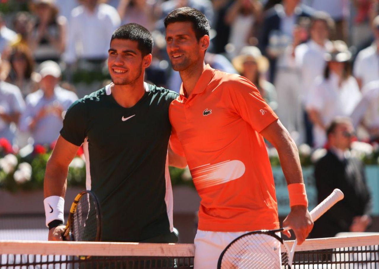 Carlos Alcaraz face o nouă victimă! După Rafael Nadal, ibericul l-a eliminat și pe Djokovic și joacă în finala de la Madrid_5