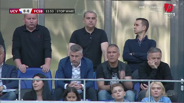 Sub ochii selecționerului! Edi Iordănescu, &icirc;n tribune la Universitatea Craiova - FCSB. Și nu a venit singur
