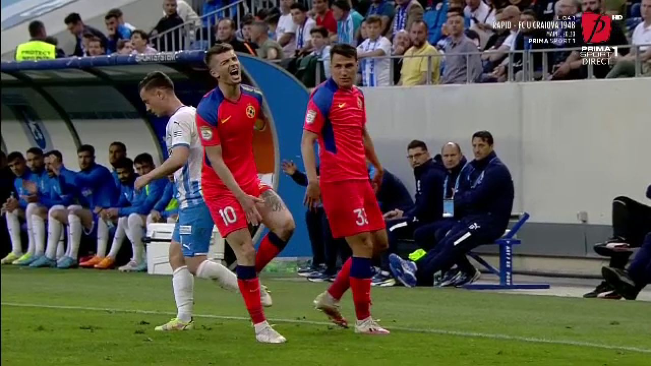 Florin Tănase, faultat de propriul coleg! Radunovic a încercat să-l deposedeze pe Gustavo, dar a ”nimerit” piciorul căpitanului de la FCSB_5