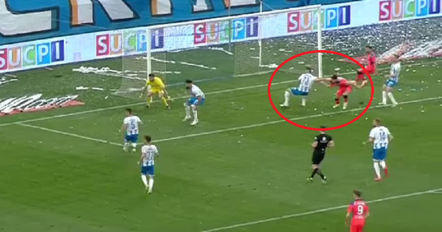Faza la care FCSB ar fi vrut penalty la Craiova. Ce arată reluările_10