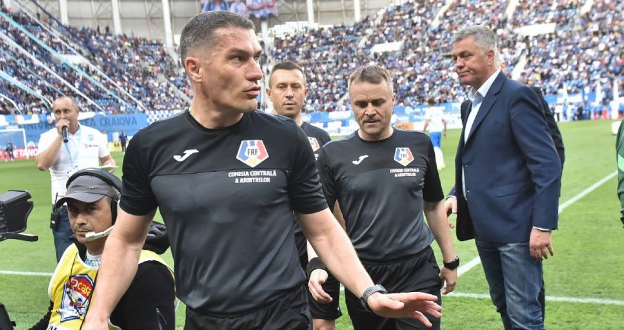 FCSB, dezavantajată în două rânduri de Istvan Kovacs la Craiova! Opinia experților: