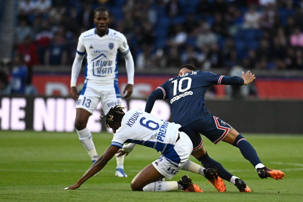 Cu Messi, Neymar și Mbappe în teren, PSG a remizat cu Troyes, după ce a condus cu 2-0_8