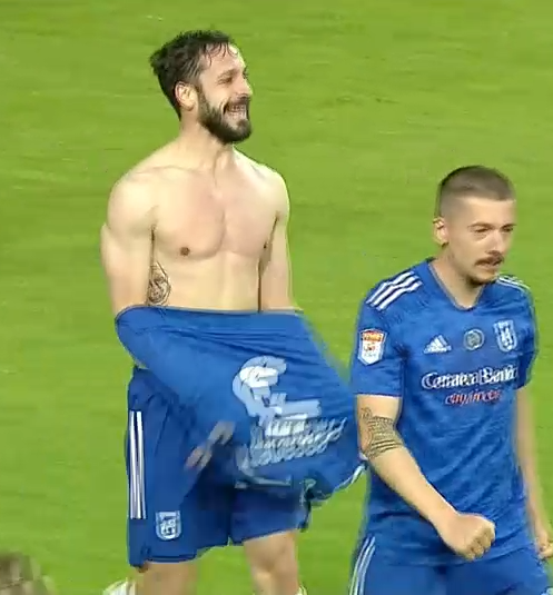 Cristi Săpunaru, ieșire violentă la meciul cu FC U Craiova! Bătaie pe tunel și două eliminări dictate de Bîrsan_2