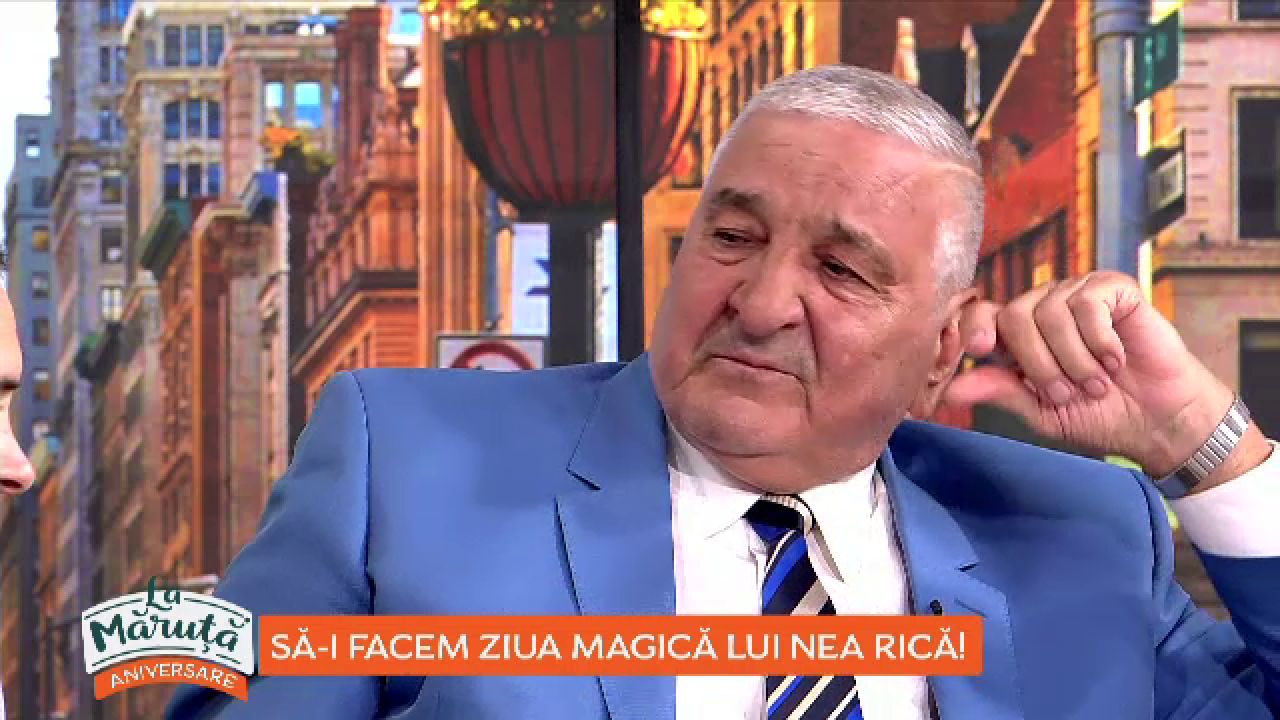 Rică Răducanu, în lacrimi la TV, în ziua în care a împlinit 76 de ani: