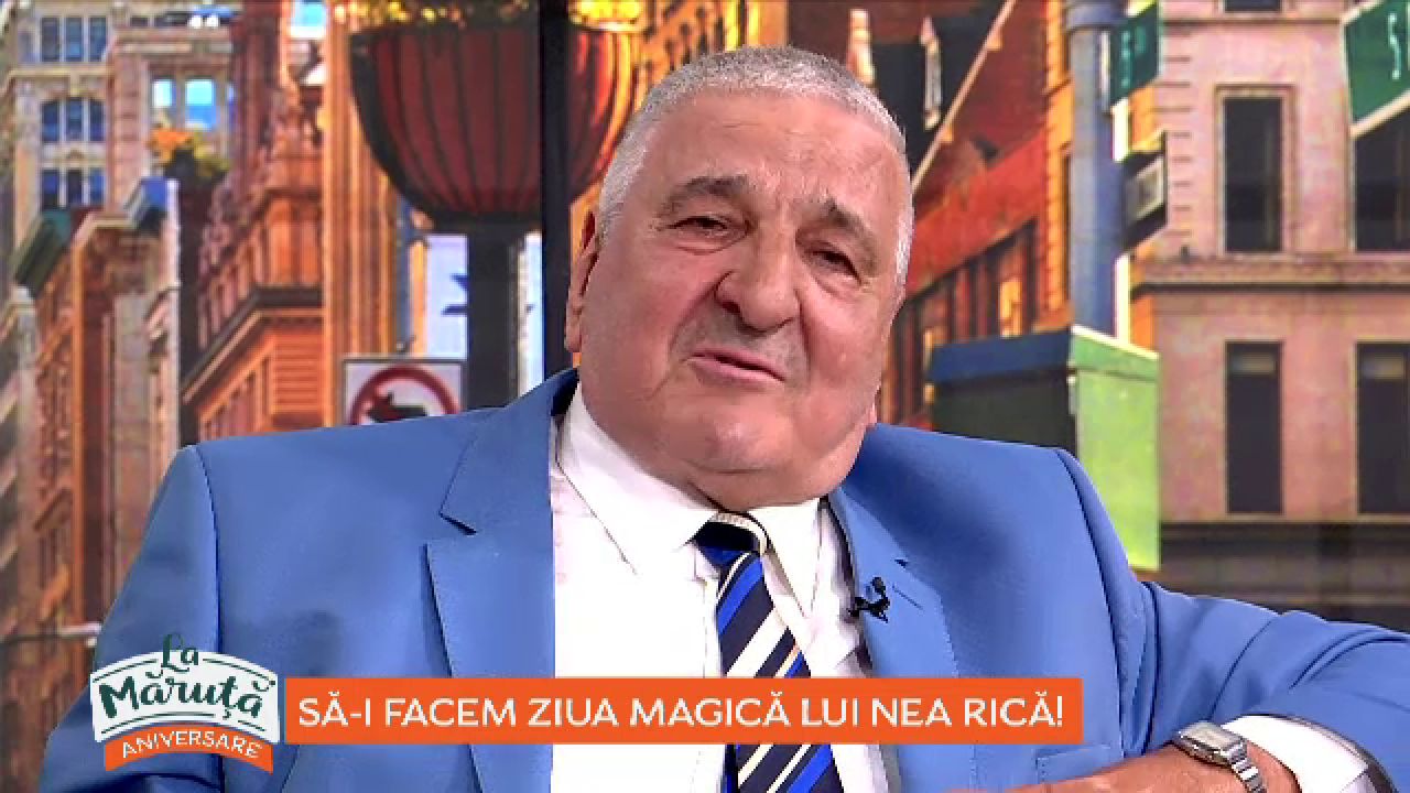 Rică Răducanu, în lacrimi la TV, în ziua în care a împlinit 76 de ani: