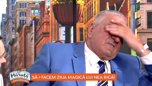 Rică Răducanu, în lacrimi la TV, în ziua în care a împlinit 76 de ani: 