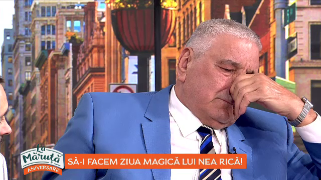 Rică Răducanu, în lacrimi la TV, în ziua în care a împlinit 76 de ani: 
