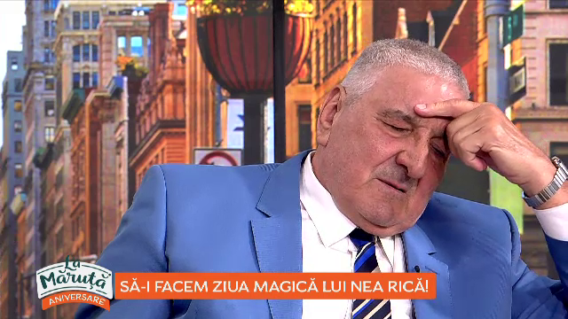 Rică Răducanu, în lacrimi la TV, în ziua în care a împlinit 76 de ani: 