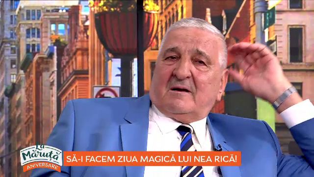 Rică Răducanu, în lacrimi la TV, în ziua în care a împlinit 76 de ani: