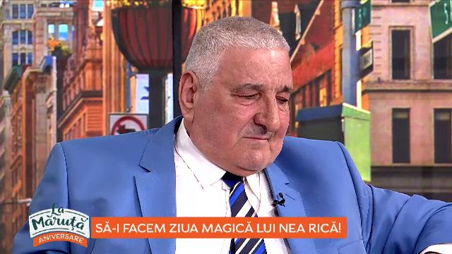Rică Răducanu, în lacrimi la TV, în ziua în care a împlinit 76 de ani: