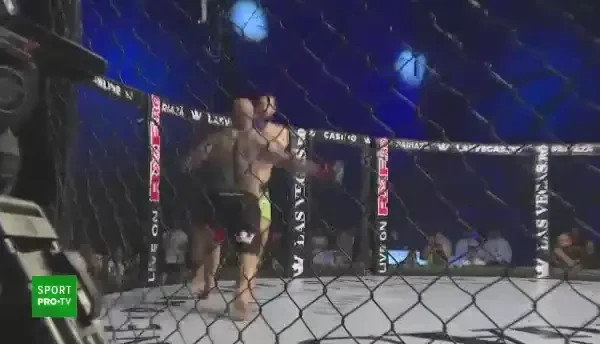 Giani Kiriță l-a zdrobit pe Andi Constantin &icirc;n cușca de MMA și &icirc;l așteaptă pe Tamaș să i se alăture după retragere