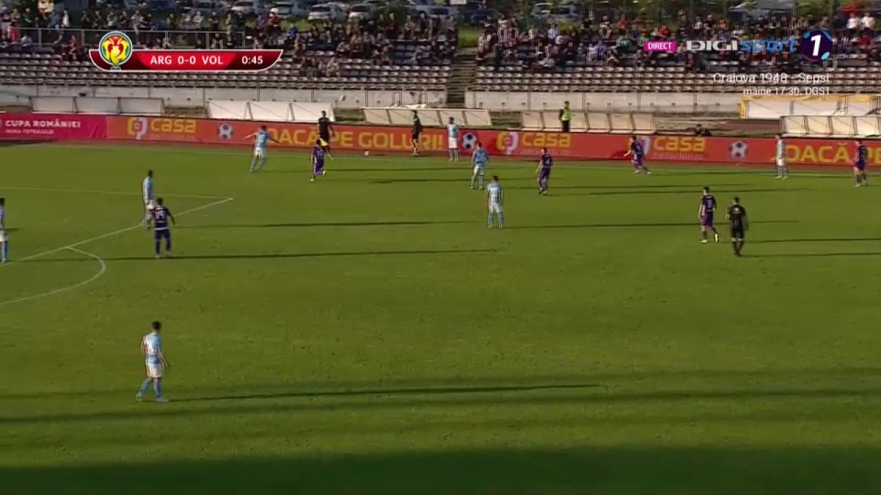FC Argeș - FC Voluntari 0 - 1 | Ilfovenii se califică în finala Cupei României _1