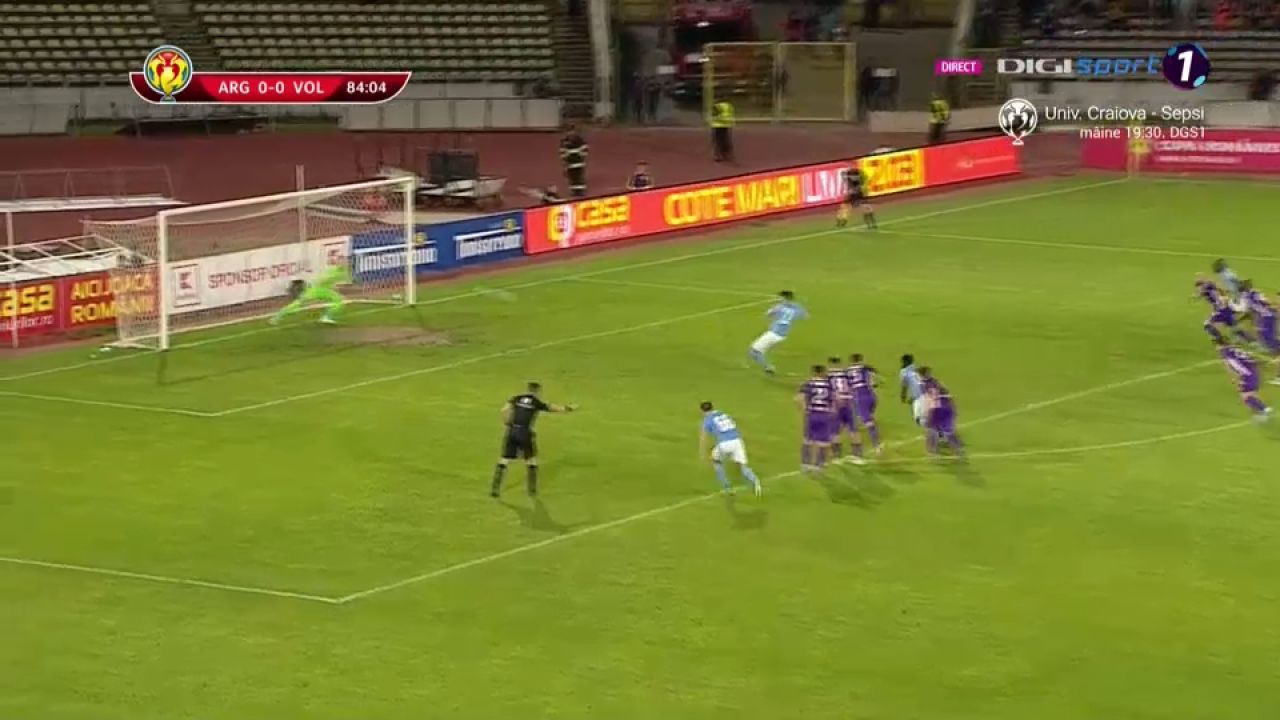 FC Argeș - FC Voluntari 0 - 1 | Ilfovenii se califică în finala Cupei României _16