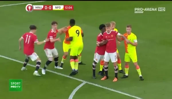 FA Cup Youth: Gol Manchester United!