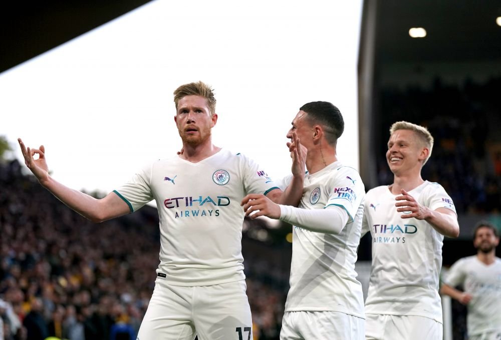 Manchester City a ”spulberat-o” pe Wolves! Kevin De Bruyne a dat patru goluri_4