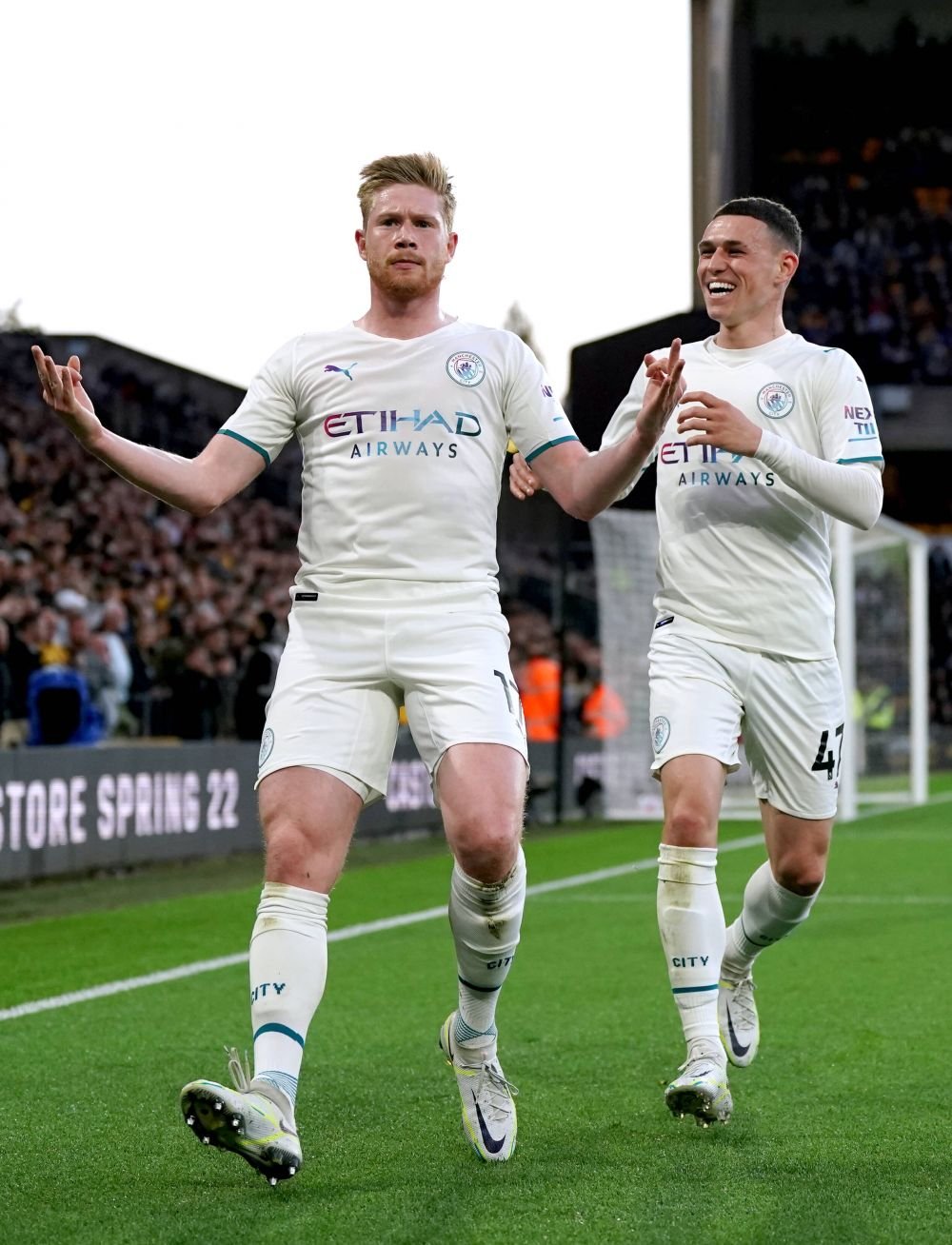 Manchester City a ”spulberat-o” pe Wolves! Kevin De Bruyne a dat patru goluri_6