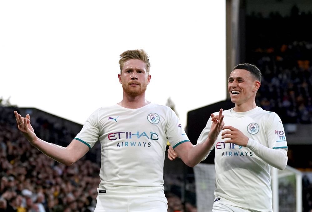 Manchester City a ”spulberat-o” pe Wolves! Kevin De Bruyne a dat patru goluri_7