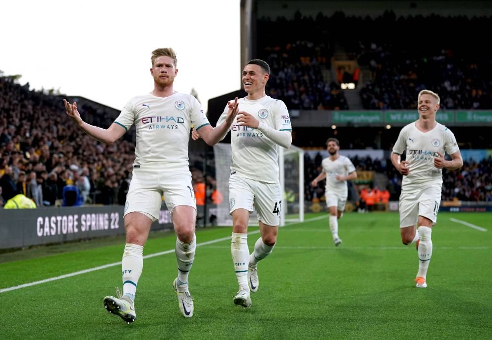 Manchester City a ”spulberat-o” pe Wolves! Kevin De Bruyne a dat patru goluri_8