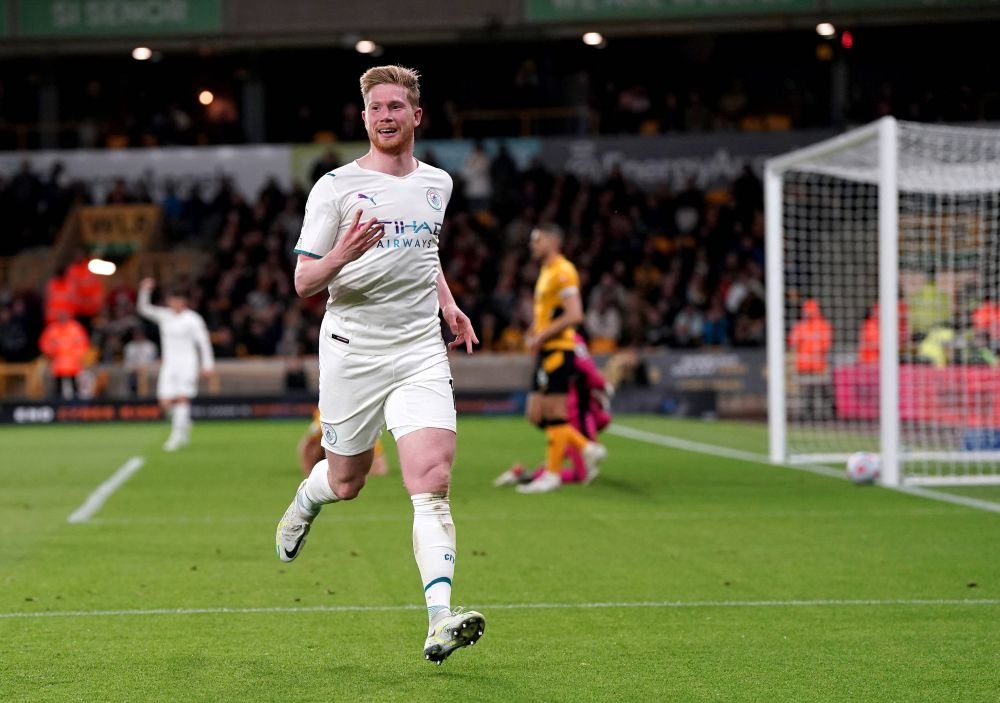 Manchester City a ”spulberat-o” pe Wolves! Kevin De Bruyne a dat patru goluri_14