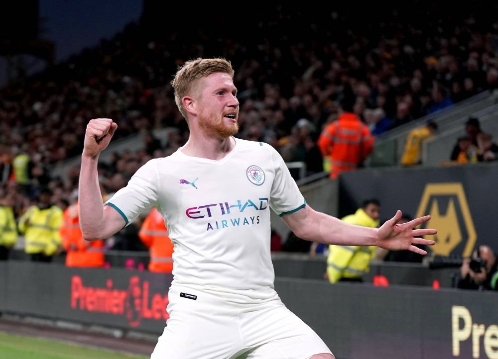 Manchester City a ”spulberat-o” pe Wolves! Kevin De Bruyne a dat patru goluri_15
