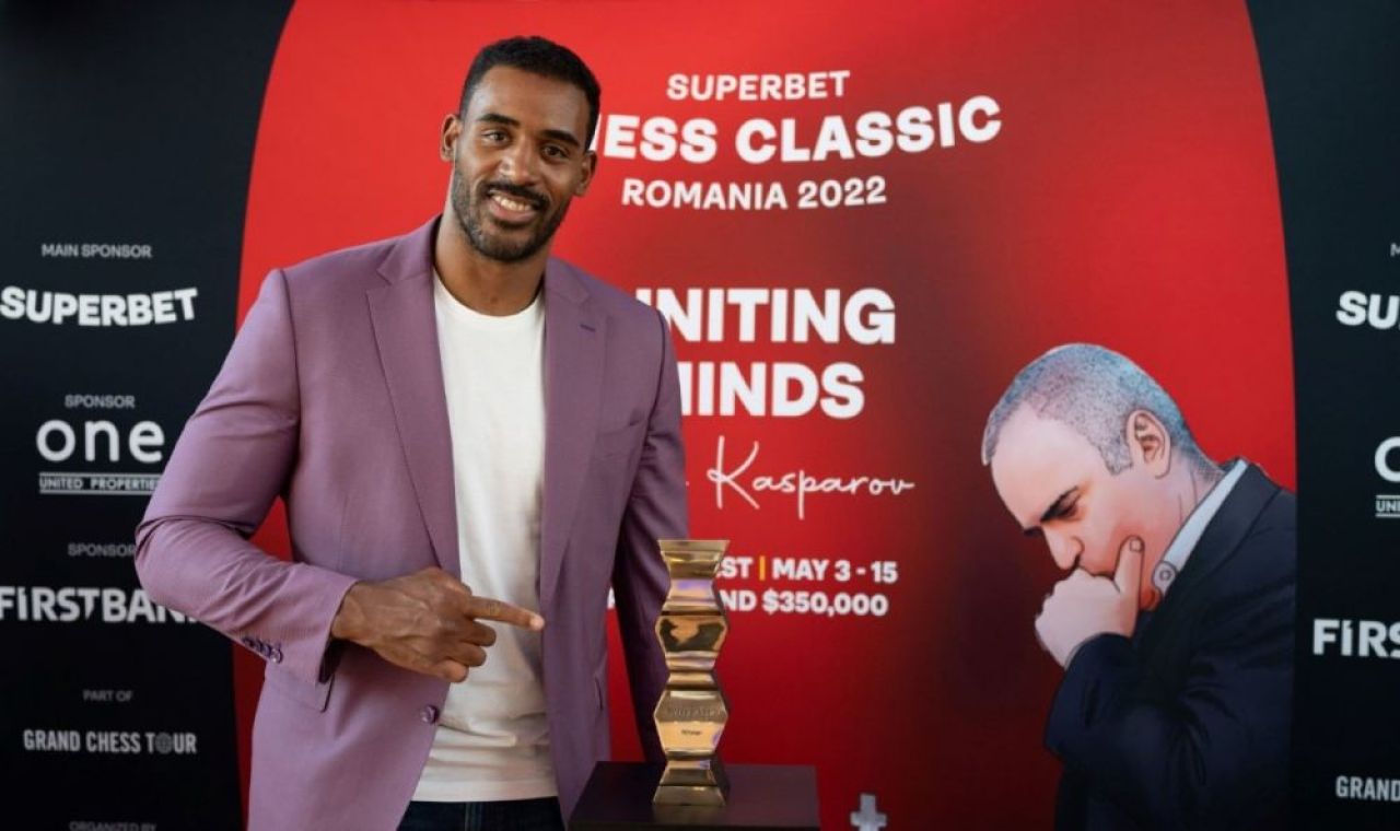 O victorie și patru remize în runda a opta a primei etape a Grand Chess Tour 2022. Una dintre remize a fost a lui Bogdan Deac în fața francezului Lagrave_3