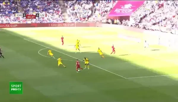Chelsea - Liverpool | Minutul 44: Ocazie Liverpool!