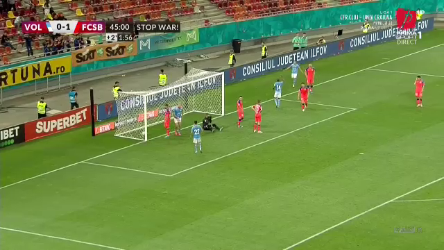 Greșeală la golul marcat de Voluntari în poarta FCSB-ului! Mingea a trecut printre picioarele unui om ”de bază”_3