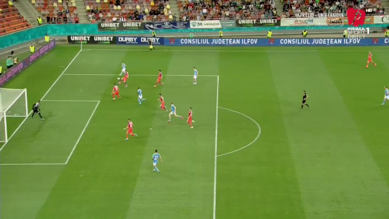 Greșeală la golul marcat de Voluntari în poarta FCSB-ului! Mingea a trecut printre picioarele unui om ”de bază”_4