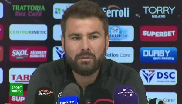 Reacția lui Adrian Mutu înaintea meciului decisiv cu CS Mioveni. Rapid are nevoie de victorie pentru a spera la cupele europene