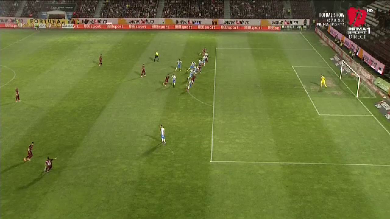 CFR Cluj, gol din ofsaid contra Craiovei! Ce arată reluările + reacția lui Dan Petrescu_11