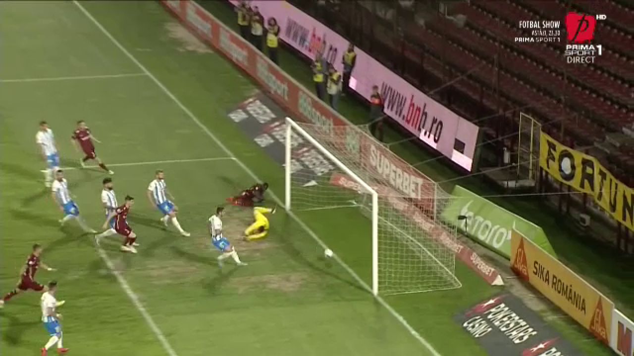 CFR Cluj, gol din ofsaid contra Craiovei! Ce arată reluările + reacția lui Dan Petrescu_13
