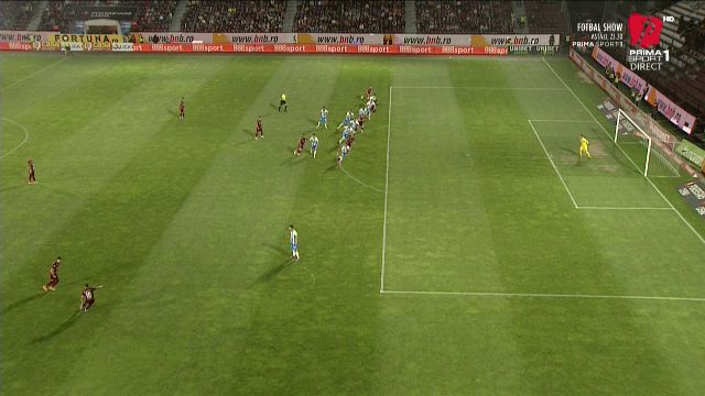 CFR Cluj, gol din ofsaid contra Craiovei! Ce arată reluările + reacția lui Dan Petrescu_14