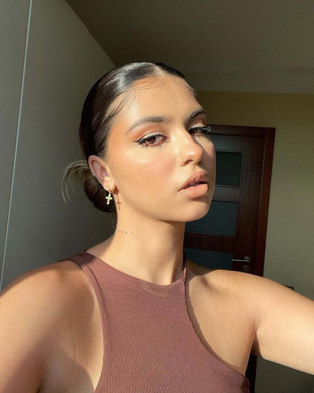 Logodnica lui Cristi Manea, spectacol la sărbătoarea pentru titlu a CFR-ului. Tânăra de 24 de ani, o adevărată apariție_8