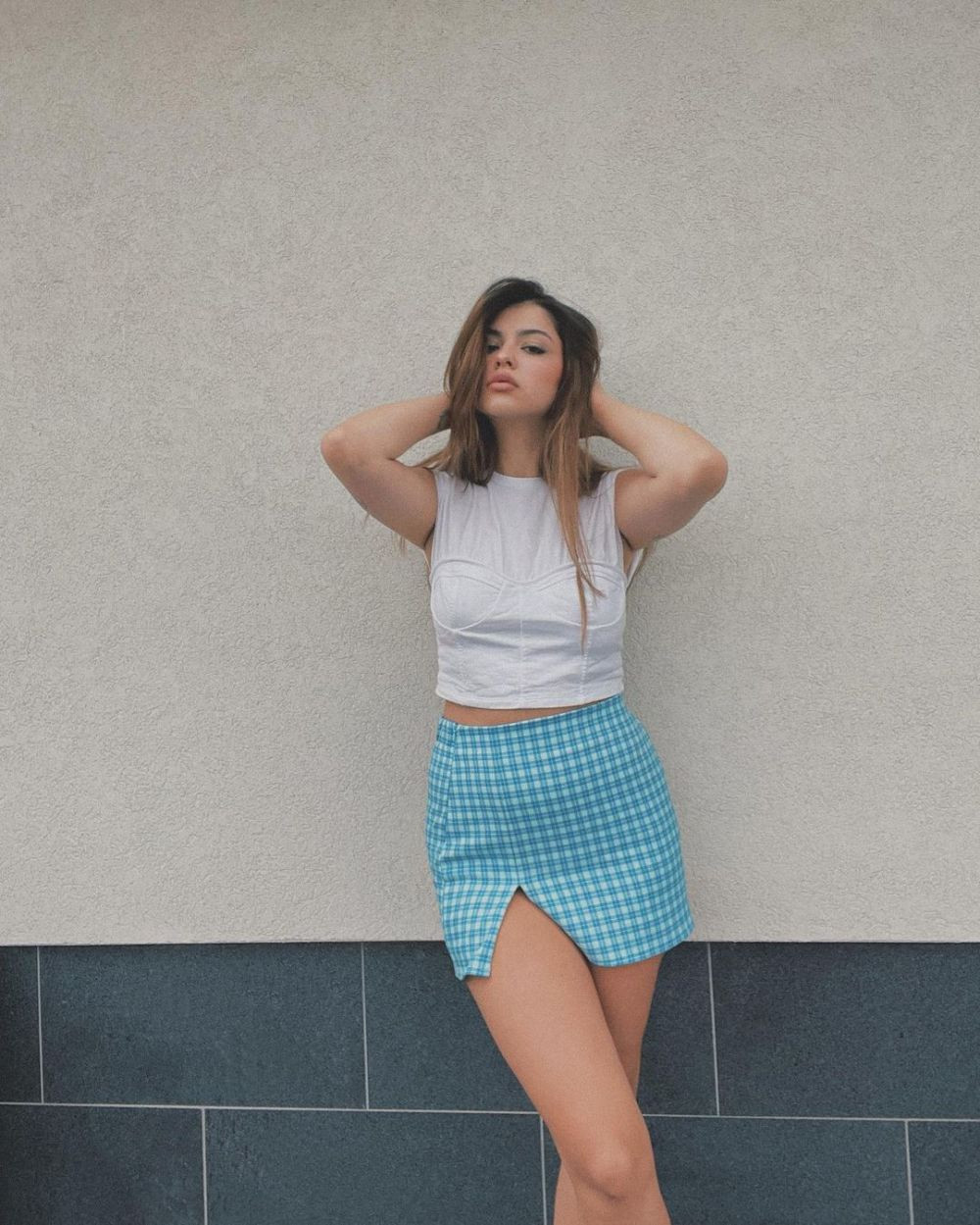 Logodnica lui Cristi Manea, spectacol la sărbătoarea pentru titlu a CFR-ului. Tânăra de 24 de ani, o adevărată apariție_23