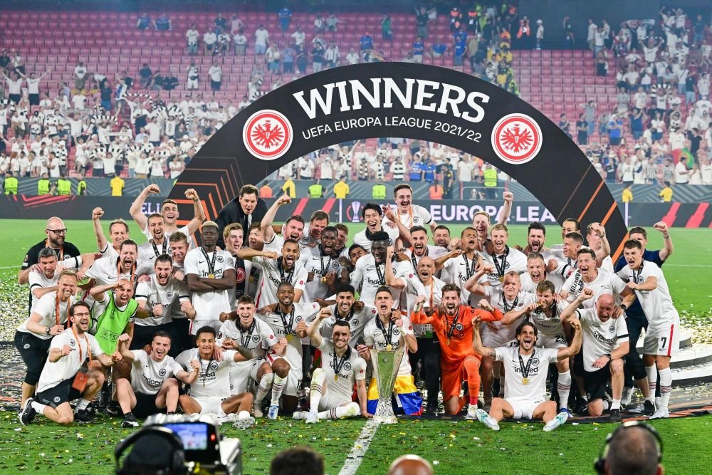 Cinci echipe din Germania vor juca &icirc;n grupele Champions League după ce Eintracht a c&acirc;știgat Europa League
