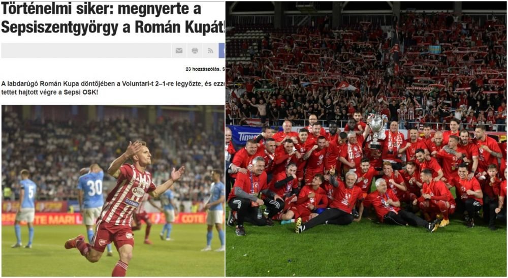 „Secuii au ocupat Bucureștiul”/ „Visul s-a împlinit!” Presa din Ungaria, în extaz după succesul istoric al lui Sepsi_11