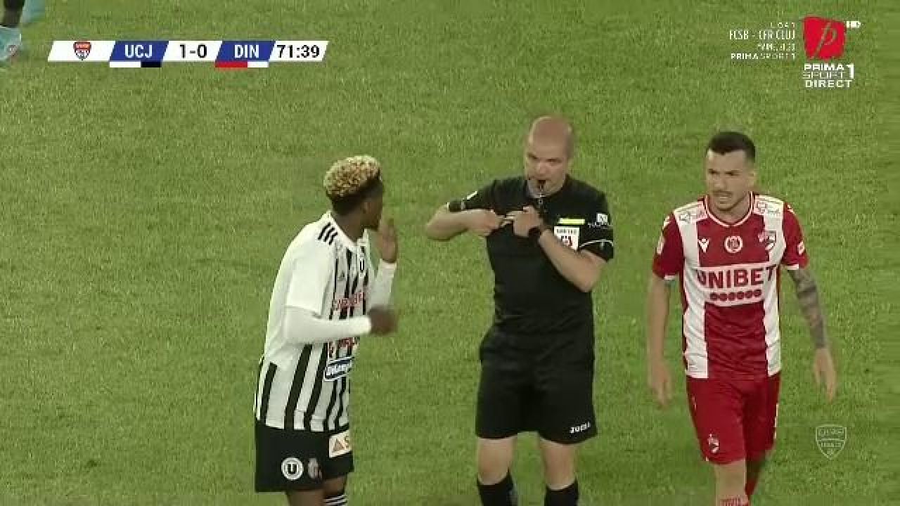 ELYminat! Pierdere grea pentru U Cluj la returul cu Dinamo. Ce a făcut jucătorul esențial al